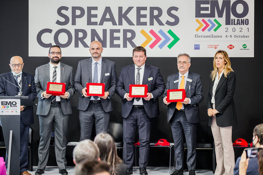 SANDVIK COROMANT OTTIENE RICONOSCIMENTO DELLA FONDAZIONE UCIMU PER AVER PARTECIPATO ATTIVAMENTE AI PREMI UCIMU 2021